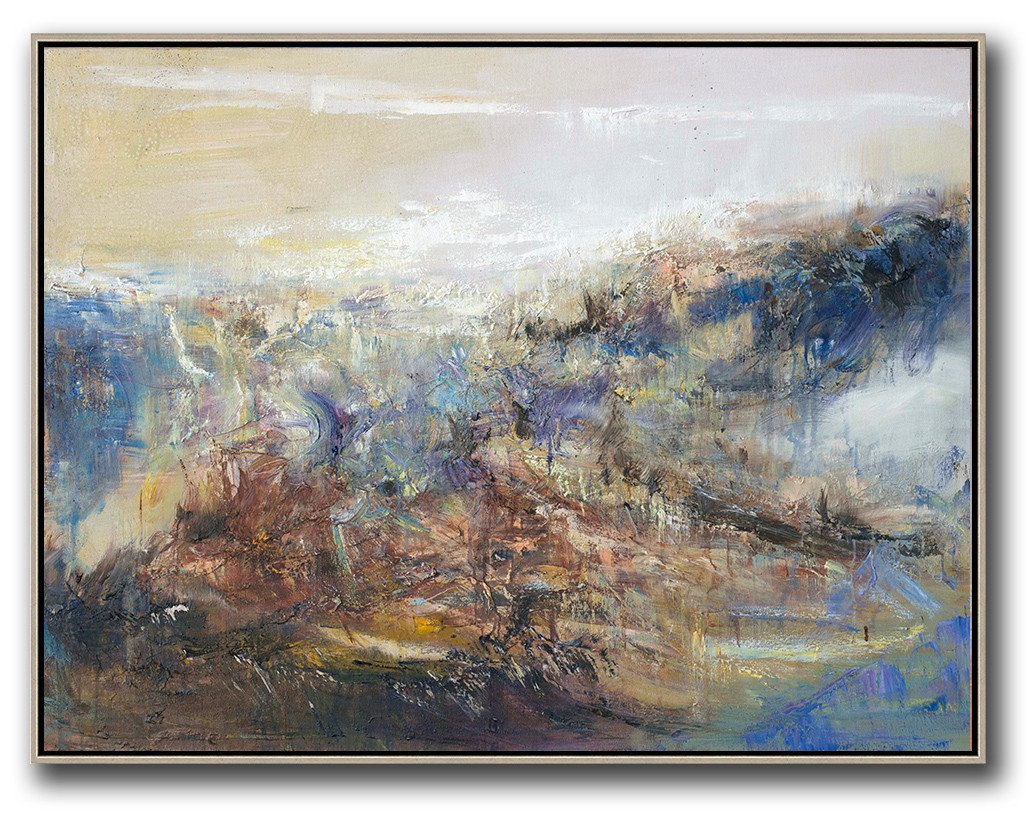 Abstract Landscape Oil Painting K15 - Click Image to Close